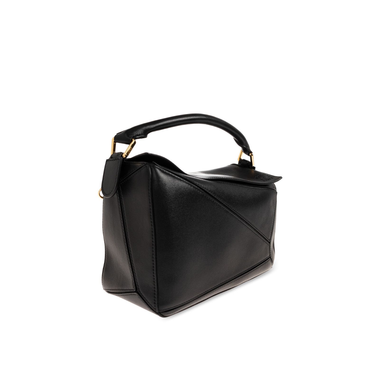 Loewe LOEWE Puzzle Small Featherlight $4800 Black Shoulder Bag New Size ONE SIZE - 3 Thumbnail