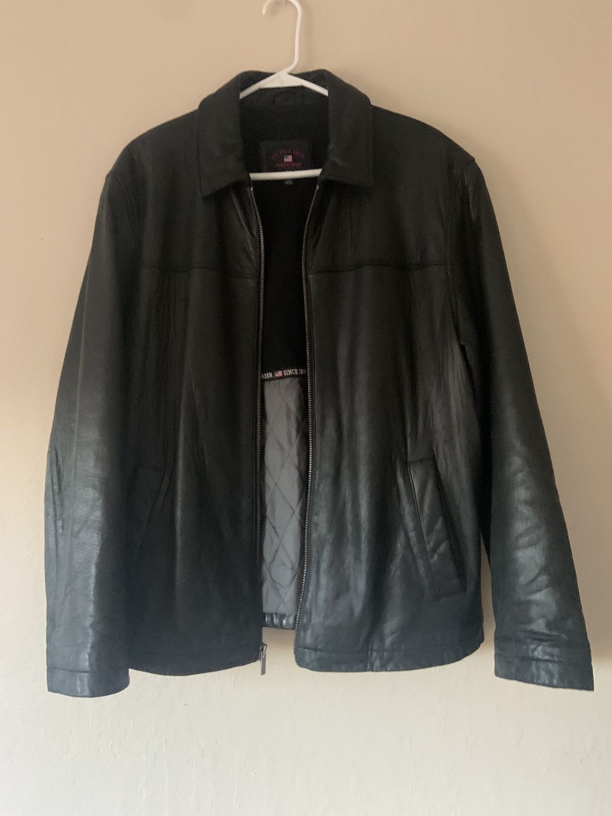 U.S. Polo Assn. vintage genuine leather jacket Size US L / EU 52-54 / 3 - 2 Thumbnail