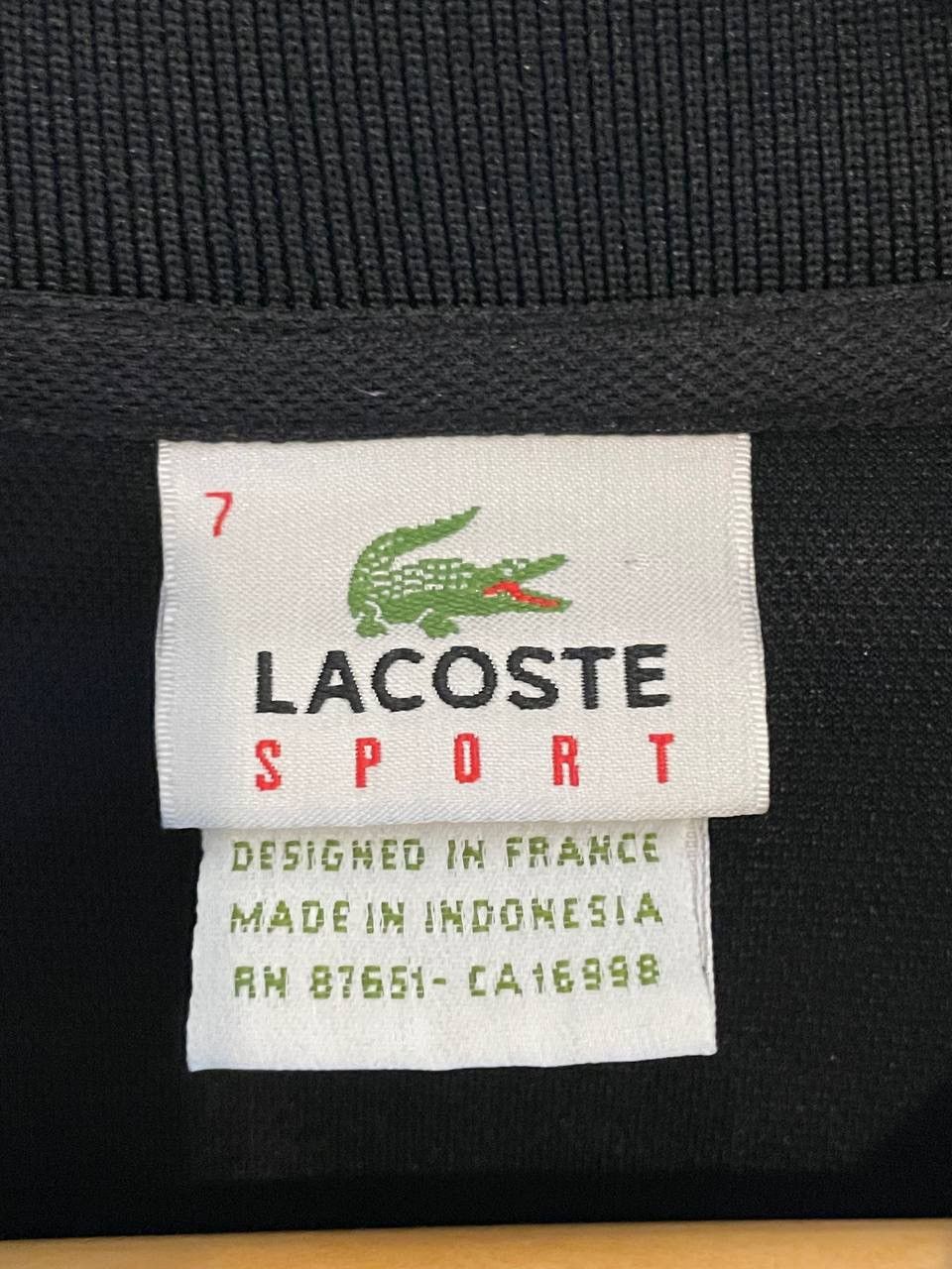 Lacoste Lacoste Polos T-shirt Monogram Center Logo Y2K Size US XXL / EU 58 / 5 - 6 Thumbnail