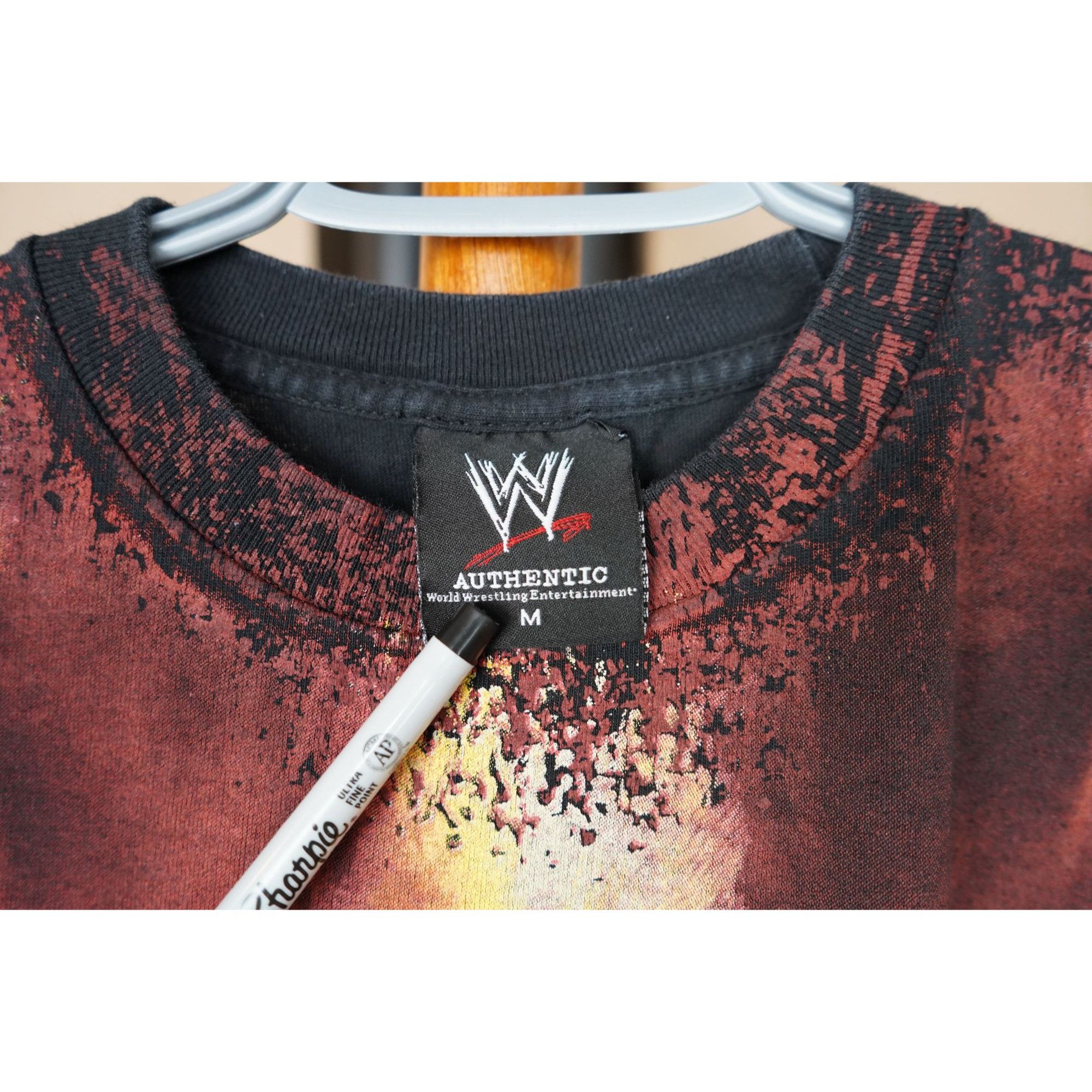 WWE 90s WWE Triple H Skull King M Vintage Wrestling Tshirt #382 Size US M / EU 48-50 / 2 - 7 Thumbnail