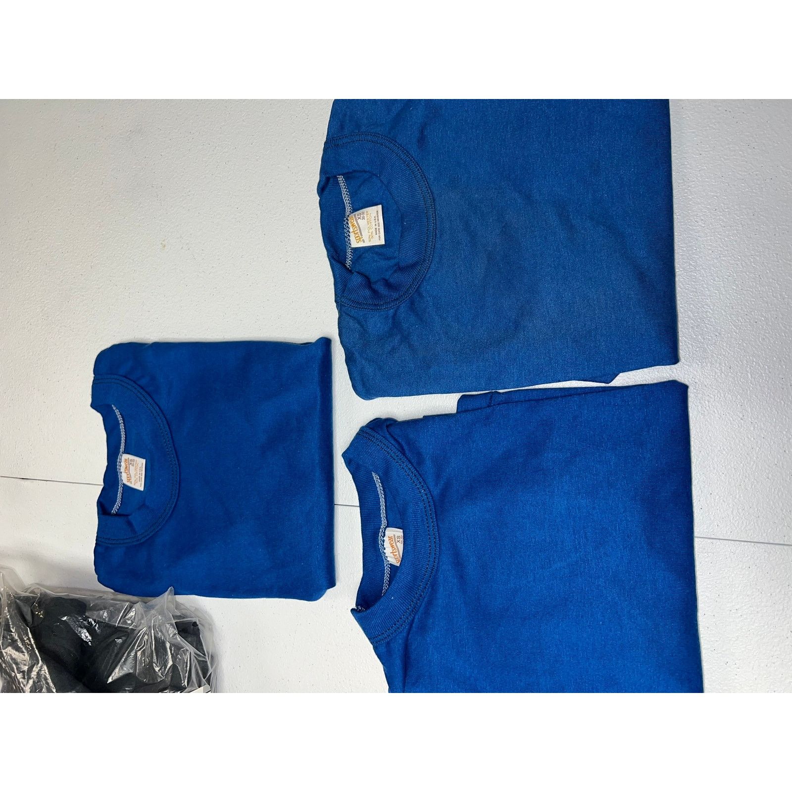 Other 80s Women's Vintage Sportswear Blue Crop Top Shirt Women XS Size XS / US 0-2 / IT 36-38 - 9 Thumbnail