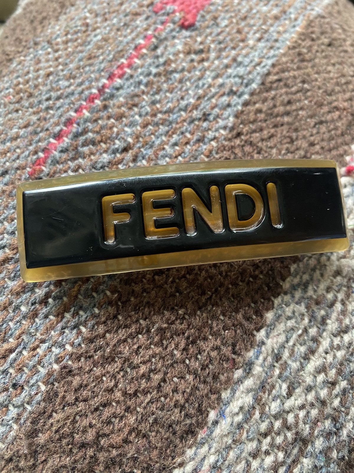 Fendi FENDI valetta Hairpin Plastic Brown Hair Accesories Size ONE SIZE - 1 Thumbnail