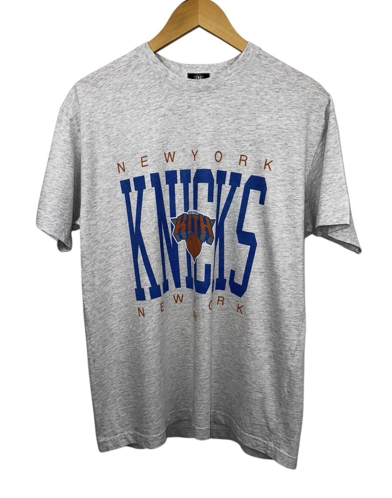 ☆ KITH x New York Knicks Luster tee コラボTシャツ ☆ Kith x New York Knicks Luster Vintage Tee Black メンズ