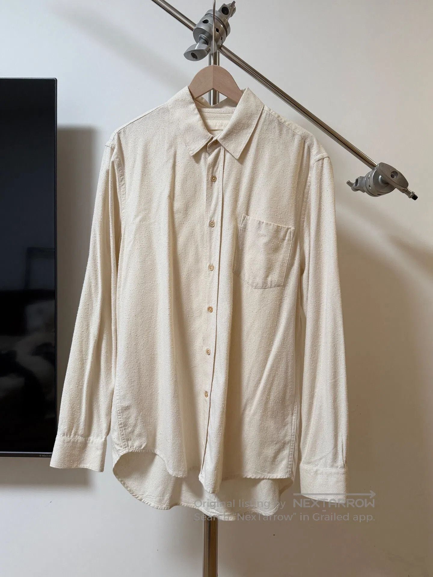 Vintage Legacy Terry Cloth White Shirt Size 50. Size US M / EU 48-50 / 2 - 1 Thumbnail