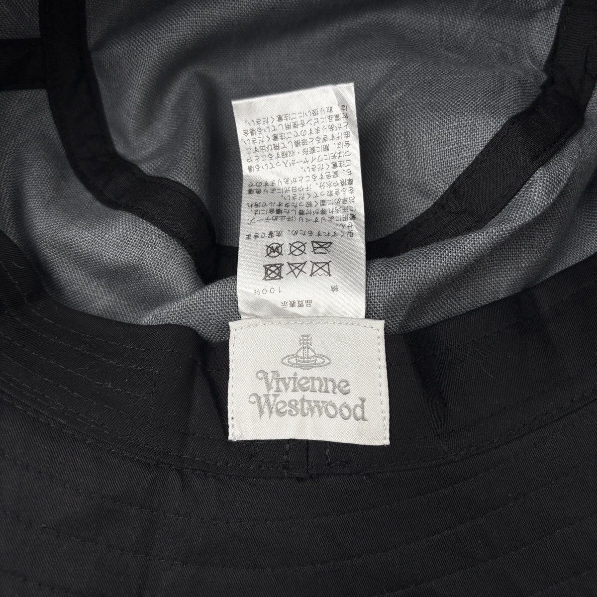 Vintage × Vivienne Westwood Vivienne Westwood Bucket Hat Size ONE SIZE - 6 Thumbnail