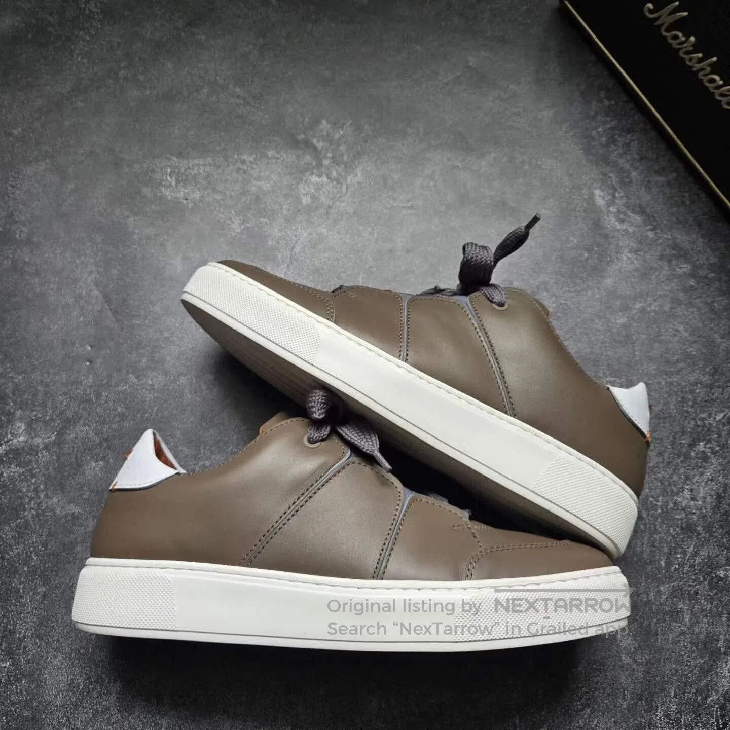Ermenegildo Zegna ZEGNA XXX Brown White Sneakers. Size US 8.5 / EU 41-42 - 8 Thumbnail