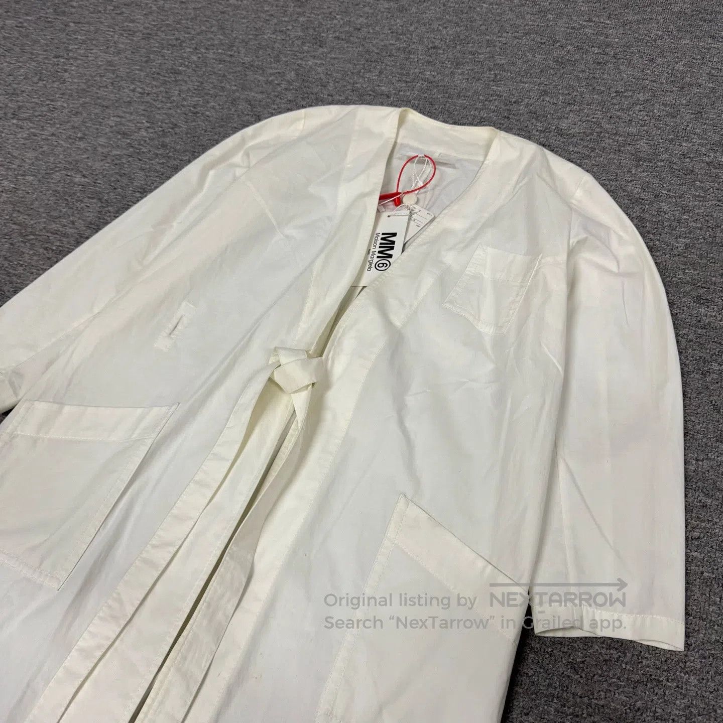 Maison Margiela Maison Margiela size 38 Long coat in the style of a belt-an Size M / US 6-8 / IT 42-44 - 3 Thumbnail