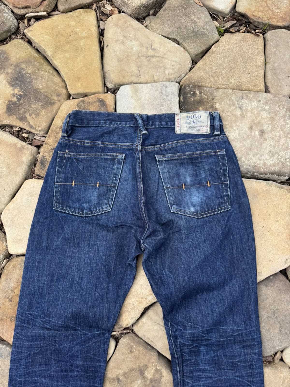 Vintage Vintage Polo Ralph Lauren Indigo Denim Pants Size US 30 / EU 46 - 4 Thumbnail