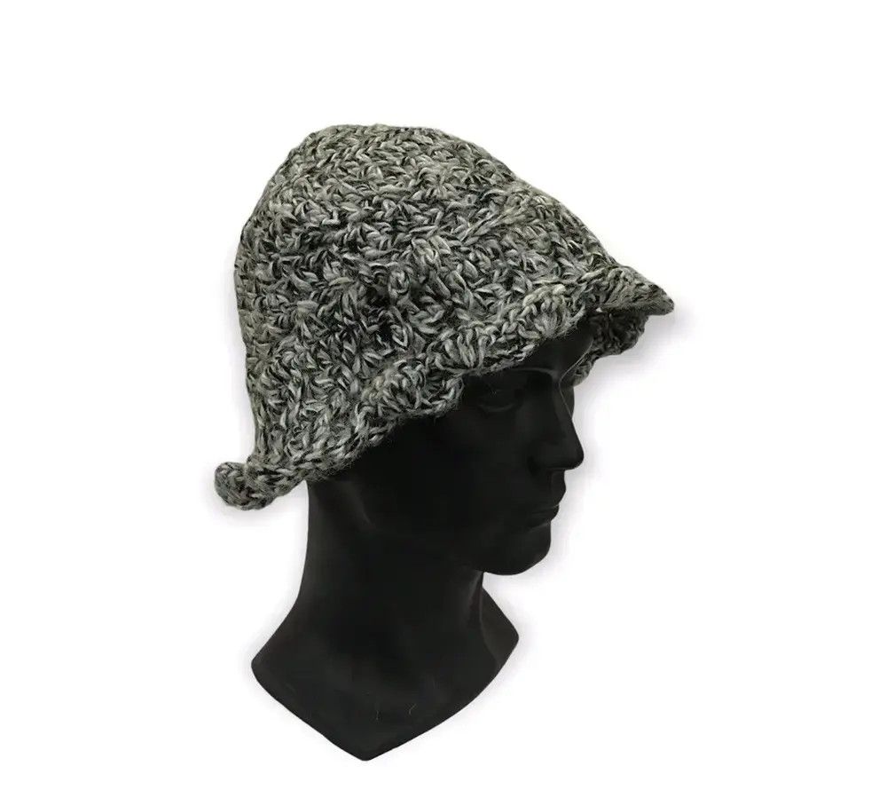 Japanese Brand × Kapital × Vintage Japanese Brand Crochet Plain Hat Size ONE SIZE - 1 Thumbnail