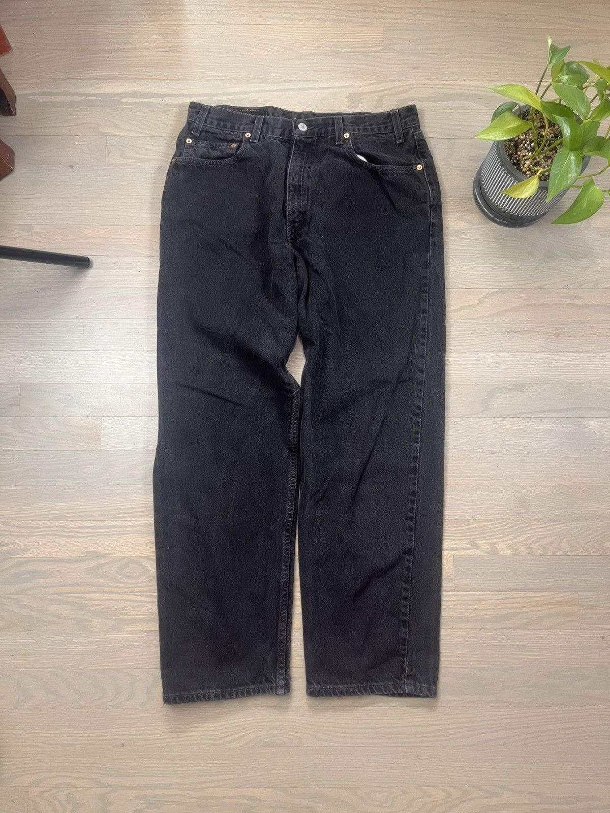 Levi's Men’s Levi Black Jeans Size US 35 - 1 Thumbnail