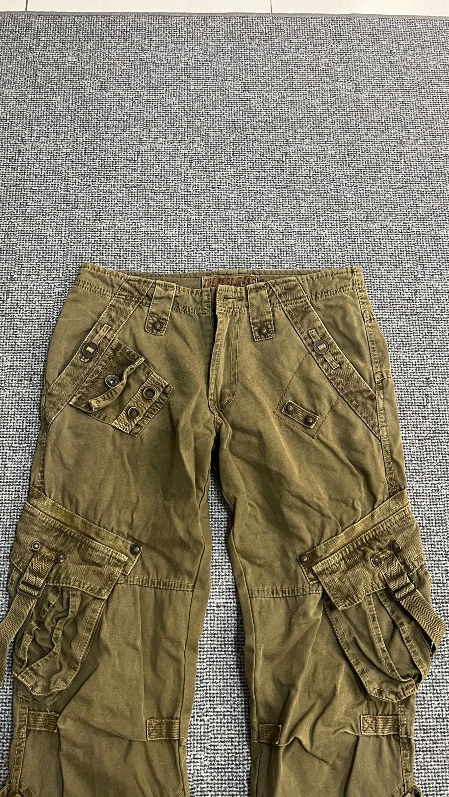 If Six Was Nine Vintage TBJ Cargo Multi pocket Pants size 30 x 31 inches Size US 30 / EU 46 - 6 Thumbnail