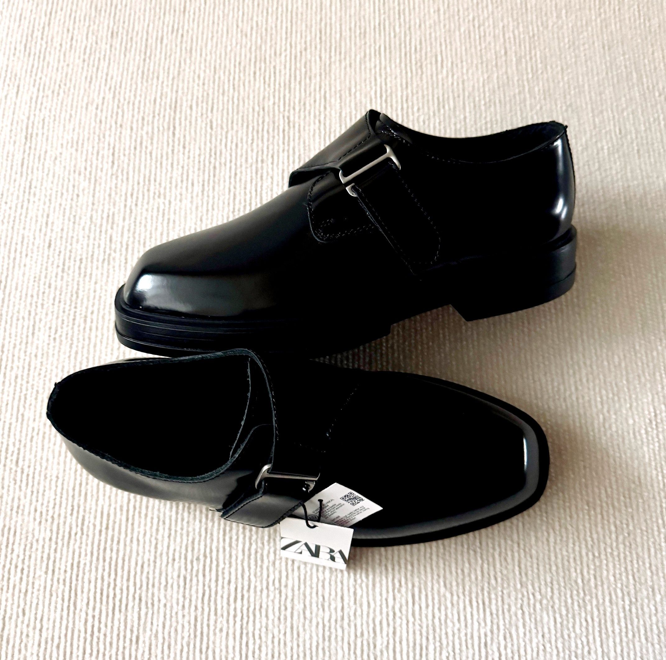 Zara ZARA Limited Monk Strap Chunky Sole Leather Shoes Size US 12 / EU 45 - 10 Thumbnail