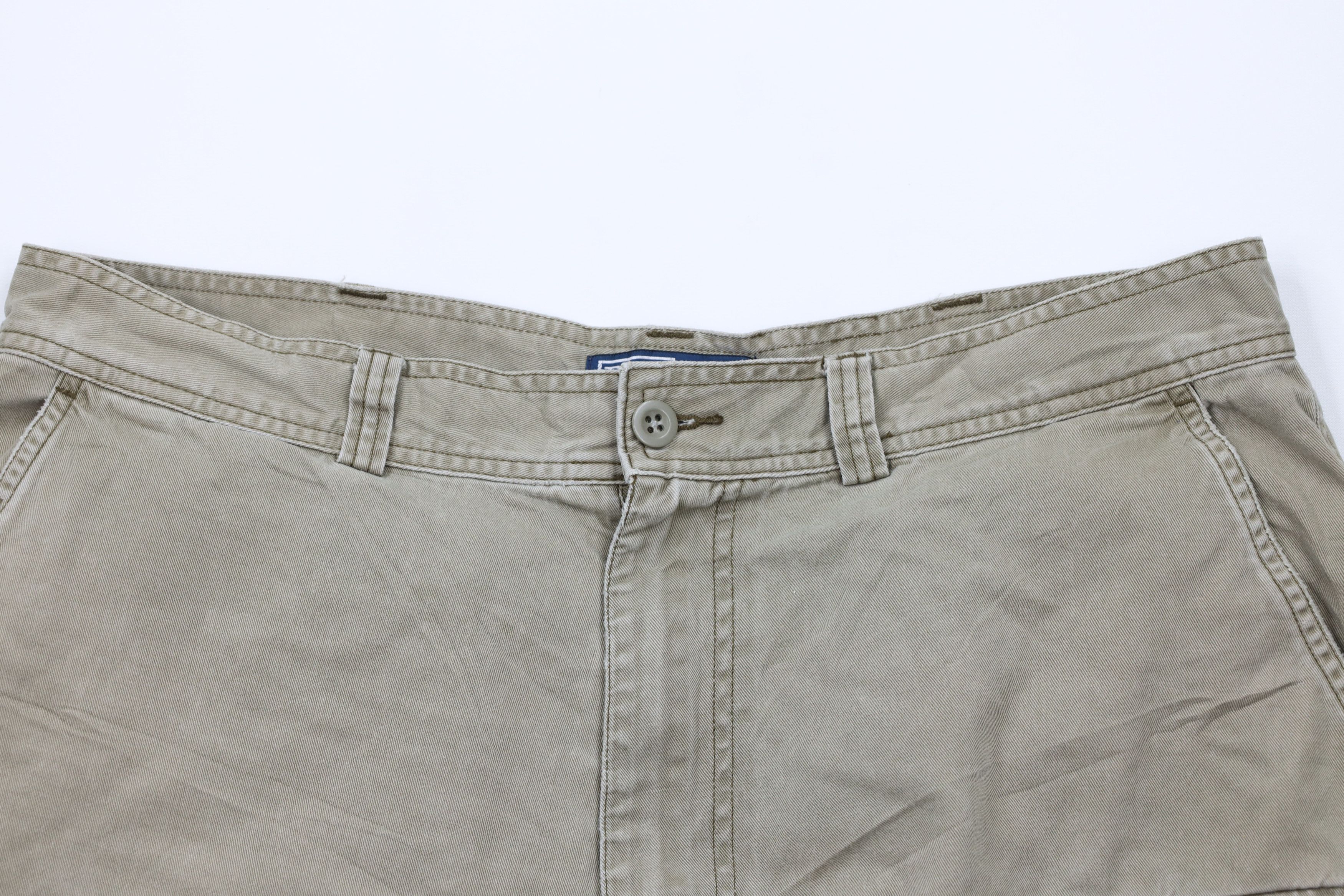 Polo Ralph Lauren Vintage 90s Ralph Lauren Spell Military Cargo Shorts Green Size US 36 / EU 52 - 2 Thumbnail