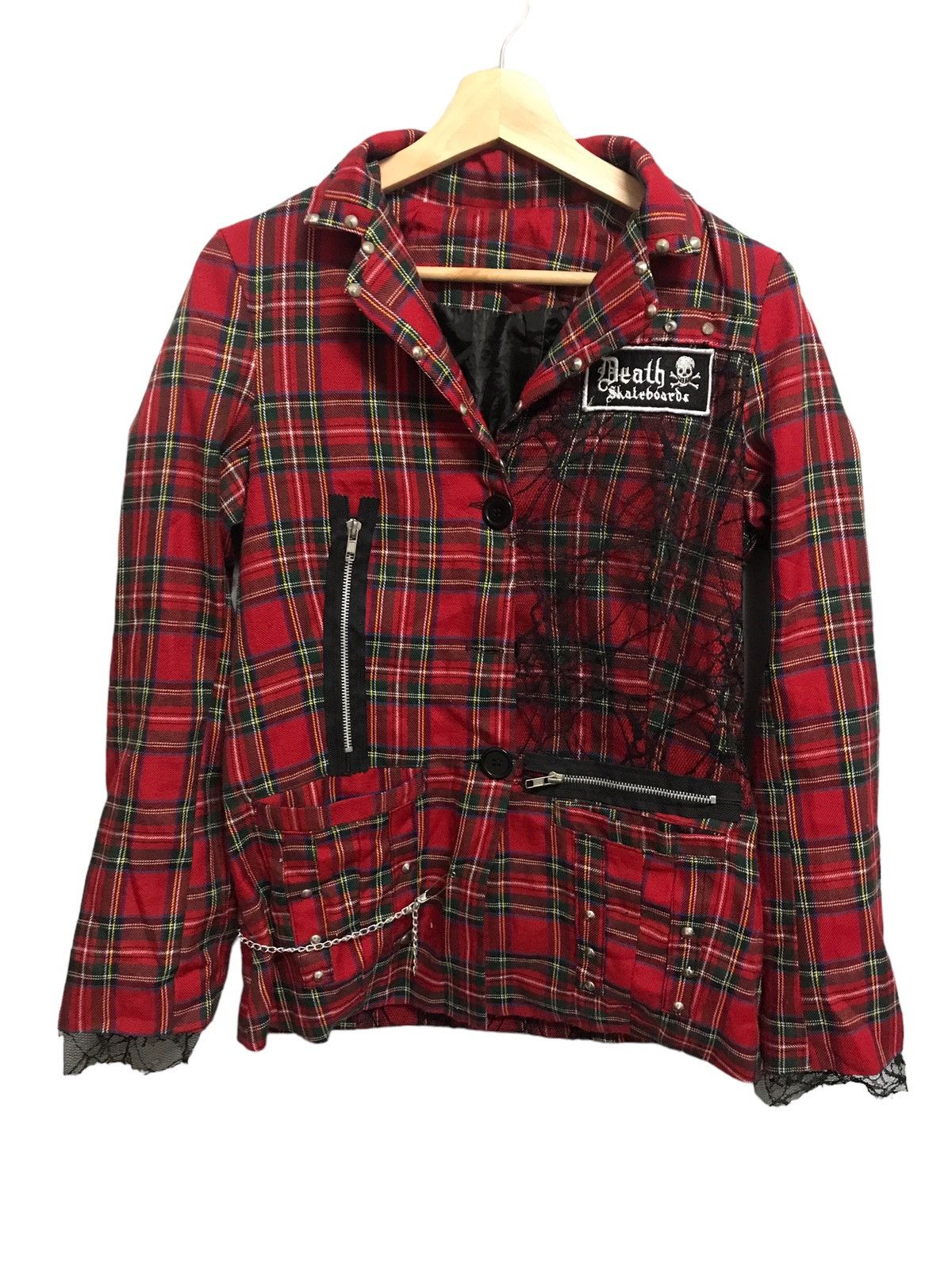 Seditionaries RARE🔥 Death Skateboard Japan Seditionaries Punk Style Jacket Size US S / EU 44-46 / 1 - 1 Thumbnail