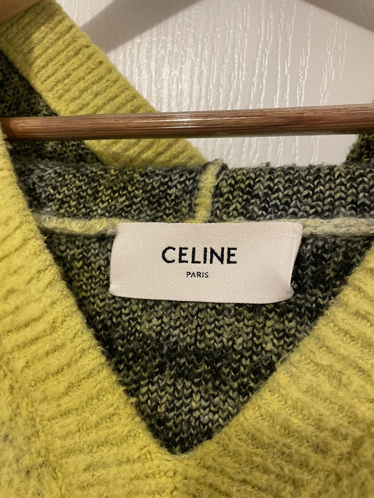 Celine Sunset Brushed Knit Hoodie Size US XS / EU 42 / 0 - 6 Thumbnail