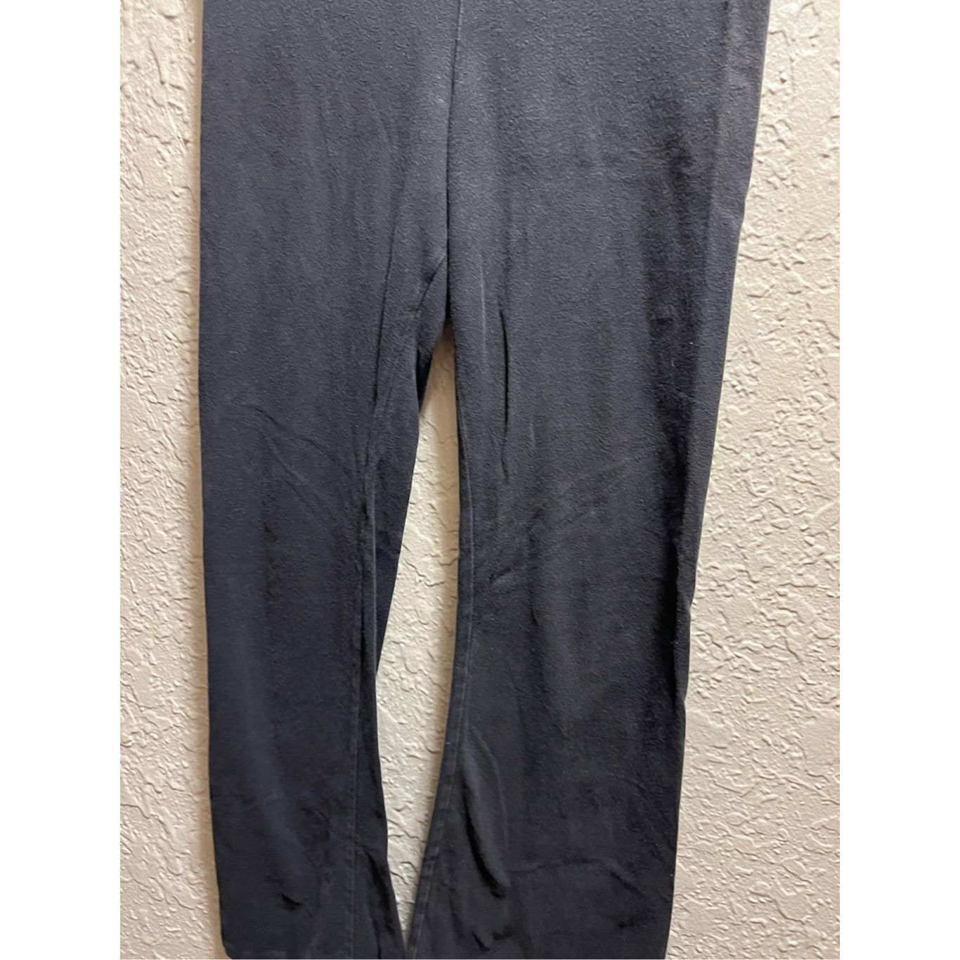 Victoria's Secret Victorias Secret Black Bootcut Leggings With White Band Woma Size 27" / US 4 / IT 40 - 3 Thumbnail