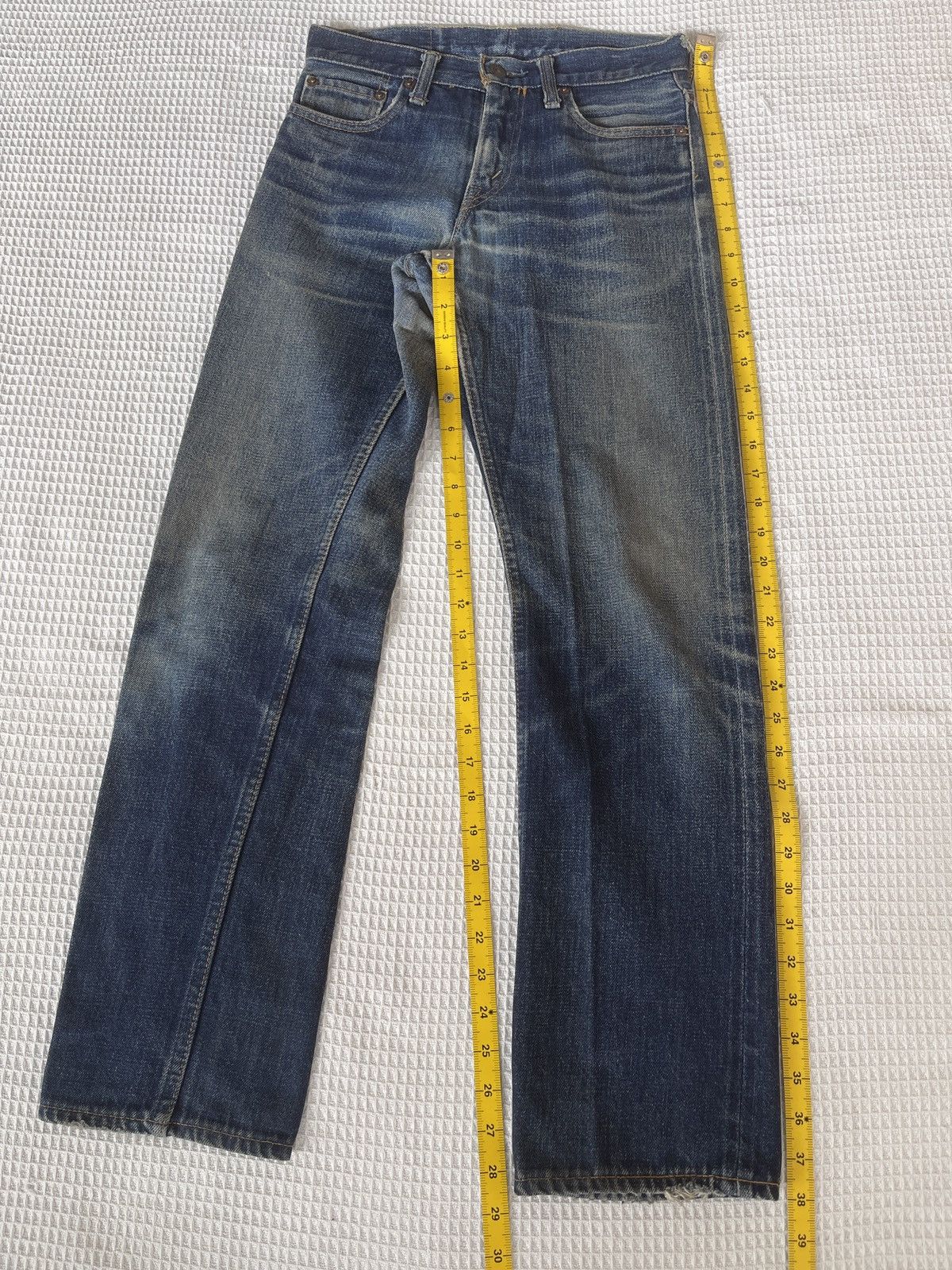 Denime Rare🔥Vintage DENIME Japan Selvedge Jeans Size US 28 / EU 44 - 17 Thumbnail