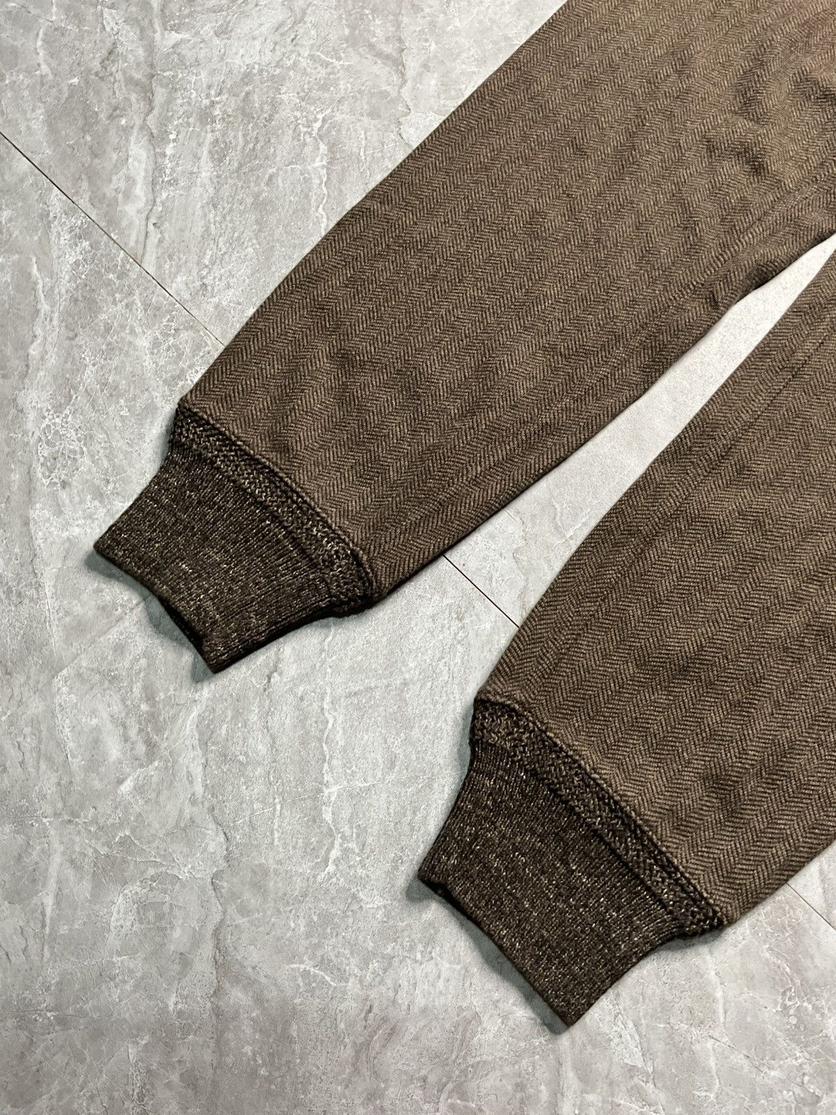 RRL Ralph Lauren RRL HERRINGBONE MILITARY POCKET SWEATPANTS Size US 32 / EU 48 - 5 Thumbnail