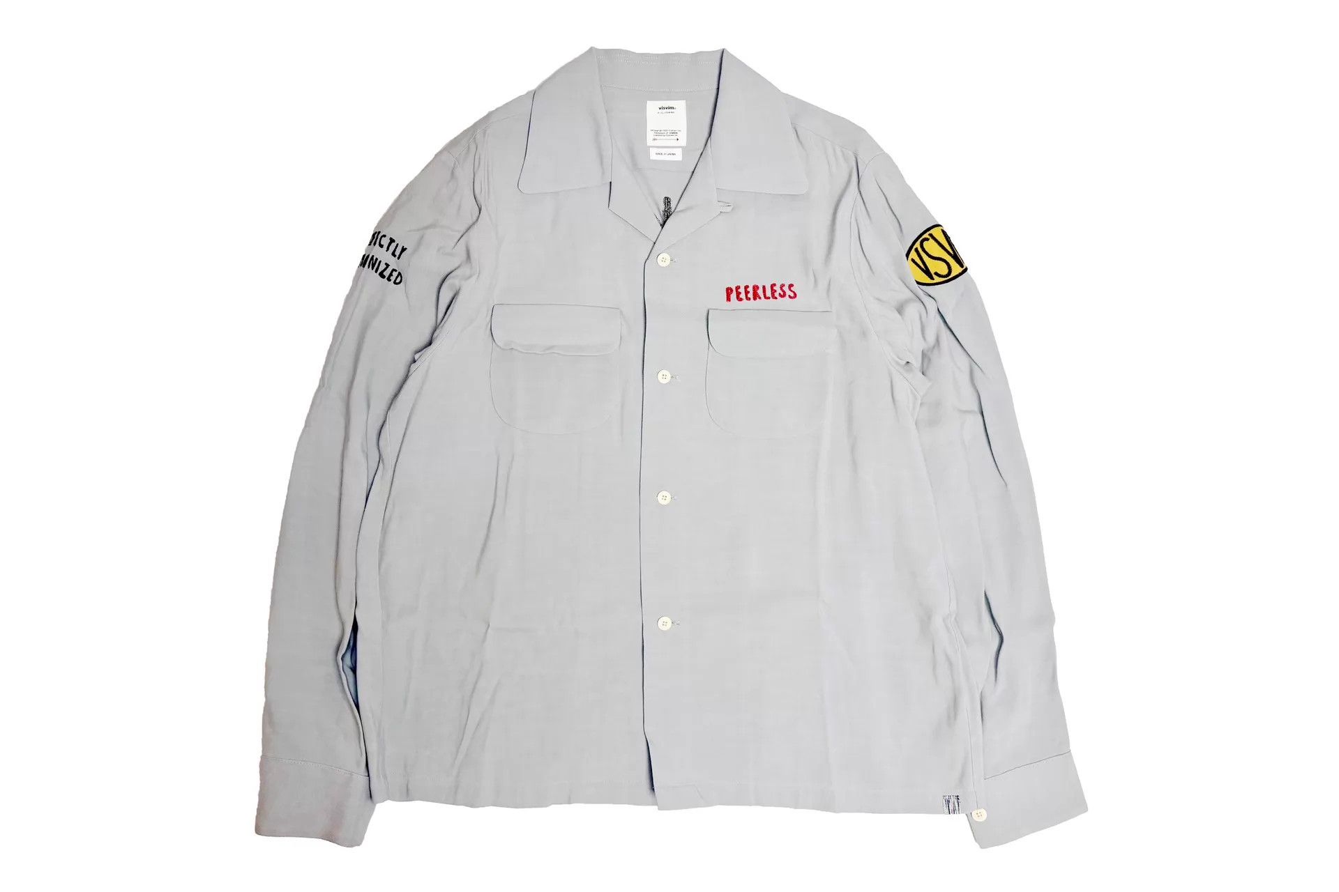 Visvim VISVIM 24SS KEESEY G.S. LS Shirt Grey 1 Size US S / EU 44-46 / 1 - 1 Thumbnail