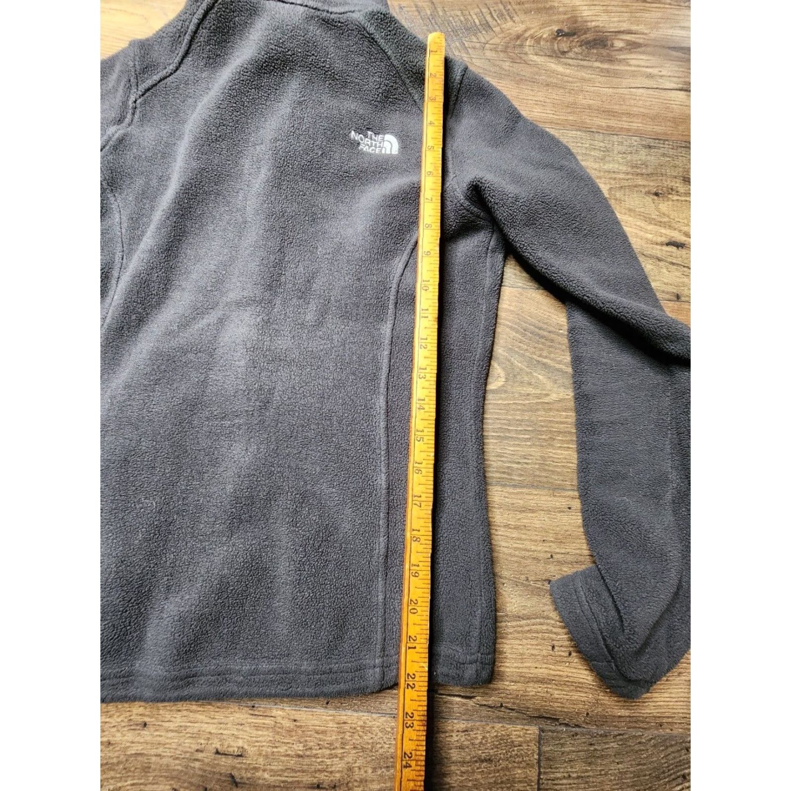 The North Face Womens XS The North Face Jacket Gray Fleece Full Zip Logo Pockets Outdoor Size XS / US 0-2 / IT 36-38 - 3 Thumbnail