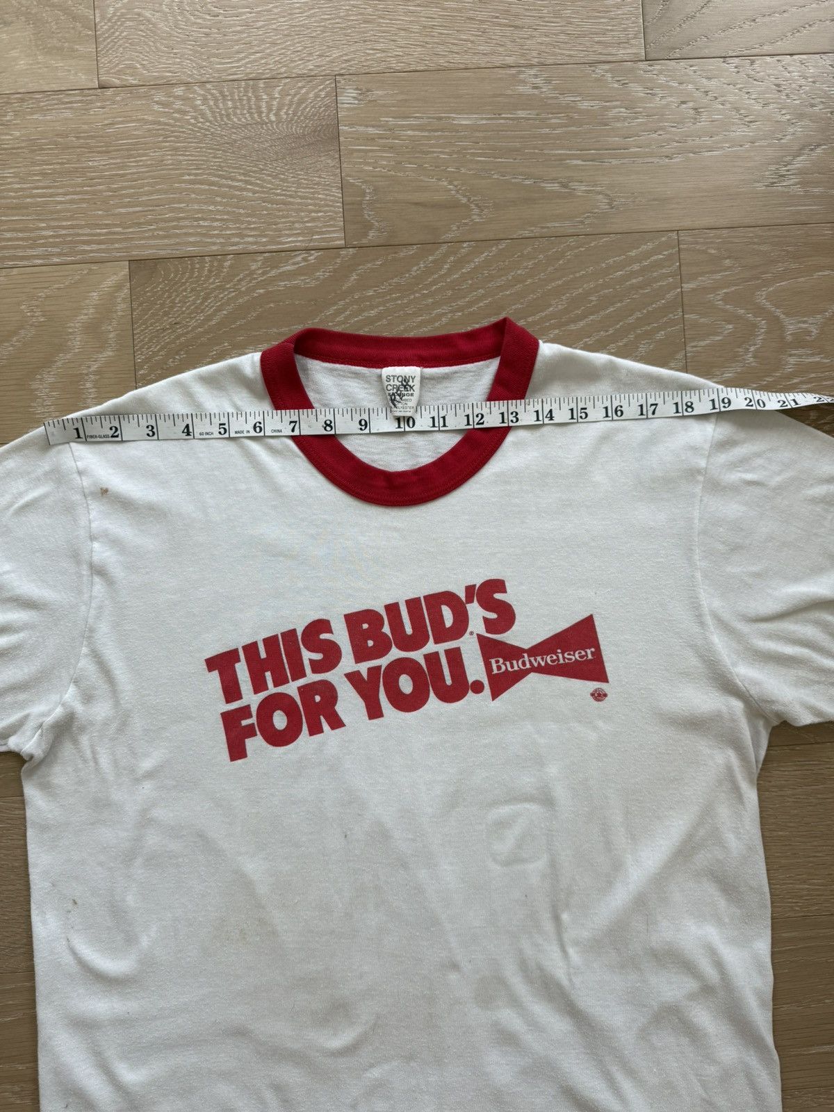 Budweiser Vintage Budweiser Bud promo shirt Size US XL / EU 56 / 4 - 12 Thumbnail