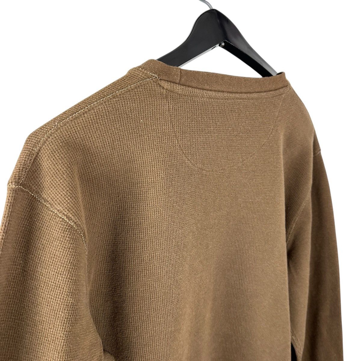 John Deere Mens Y2K John Deere Tractors Waffle Knit Thermal Shirt Size US L / EU 52-54 / 3 - 8 Thumbnail