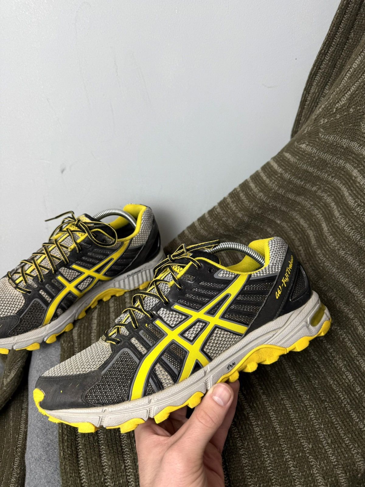 Asics Rare! Asics Gel Fuji Trabuco Gore tex Sneakers Kiko Size US 9.5 / EU 42-43 - 3 Thumbnail