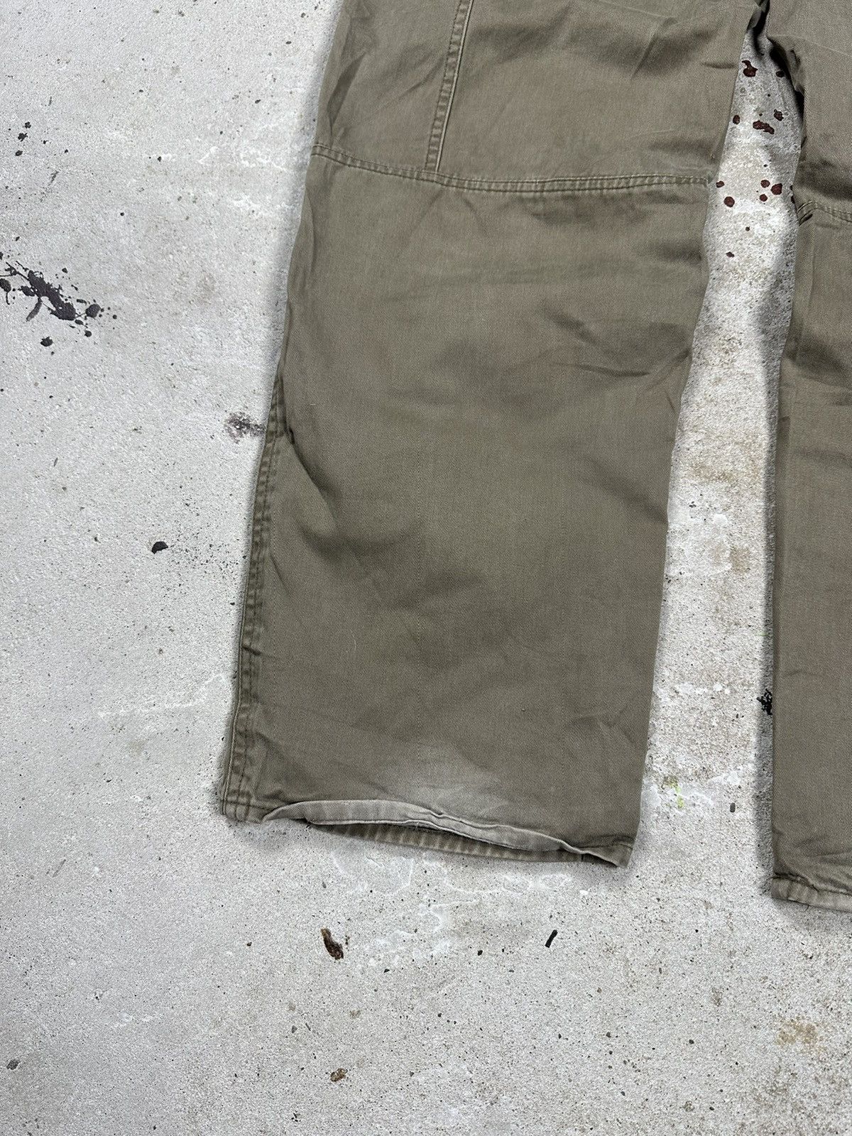 Tommy Hilfiger × Vintage Vintage Y2K Tommy Hilfiger Baggy Distressed Brown Pants Size US 31 - 11 Thumbnail