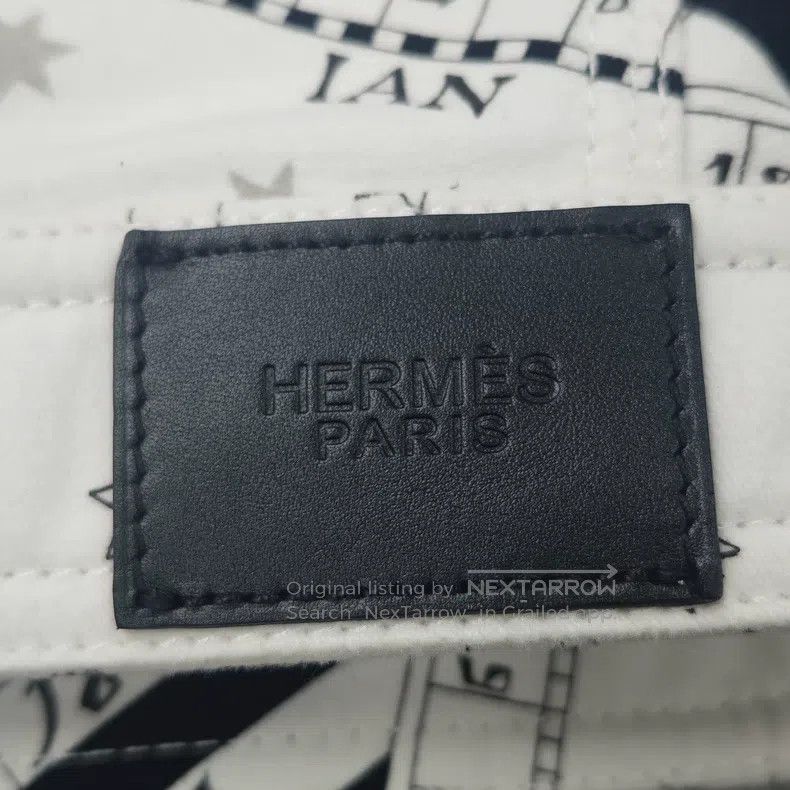 Hermes Hermes White Star Leather Label Jacket Size XS / US 0-2 / IT 36-38 - 7 Thumbnail