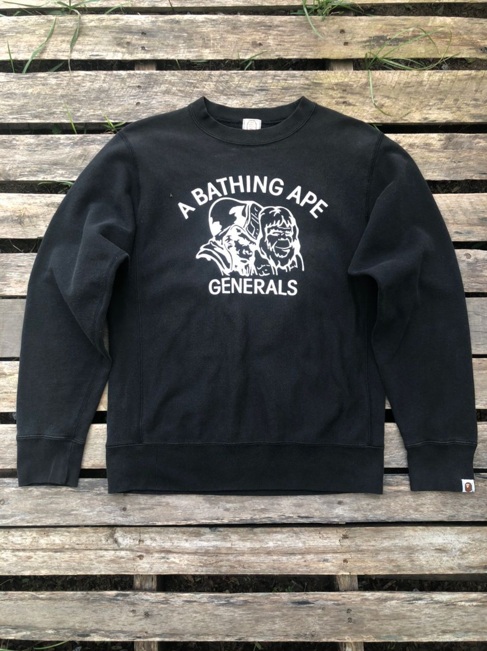 Bape × Vintage Vintage A Bathing Ape Generals Sweatshirt Size US XS / EU 42 / 0 - 1 Thumbnail