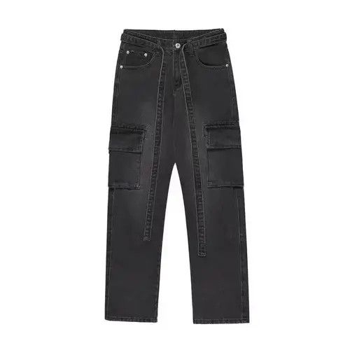 Jean Vintage multi-pocket cargo jeans Size US 32 / EU 48 - 4 Thumbnail