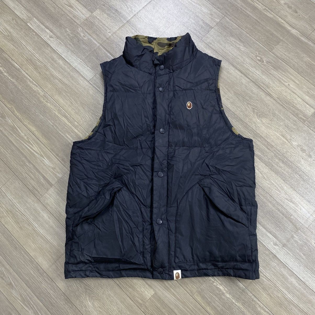 Bape 1st Bape A Bathing Ape Reversible Camo Down Vest Size US L / EU 52-54 / 3 - 1 Thumbnail