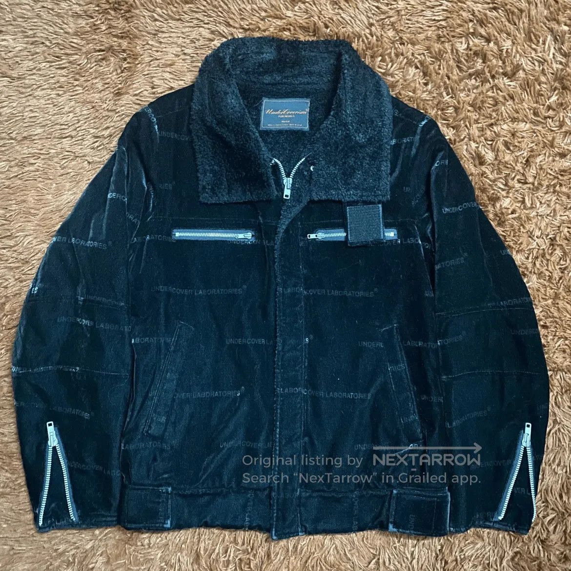 Undercover Undercover Velvet Insider Fur Military Jacket. Size US M / EU 48-50 / 2 - 1 Thumbnail
