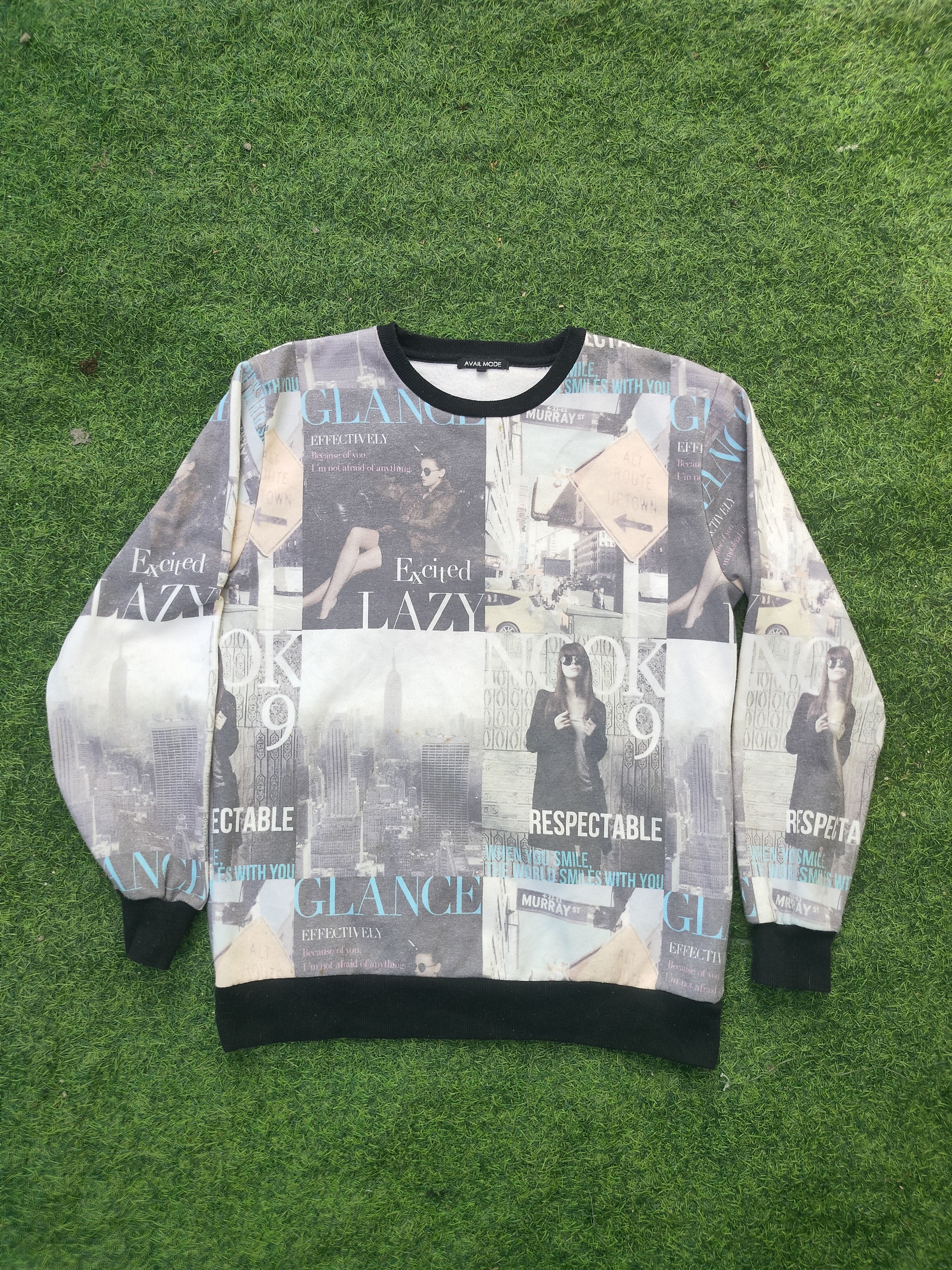 Japanese Brand AVAIL MODE FULLPRINT SWEATSHIRT Size US L / EU 52-54 / 3 - 1 Thumbnail