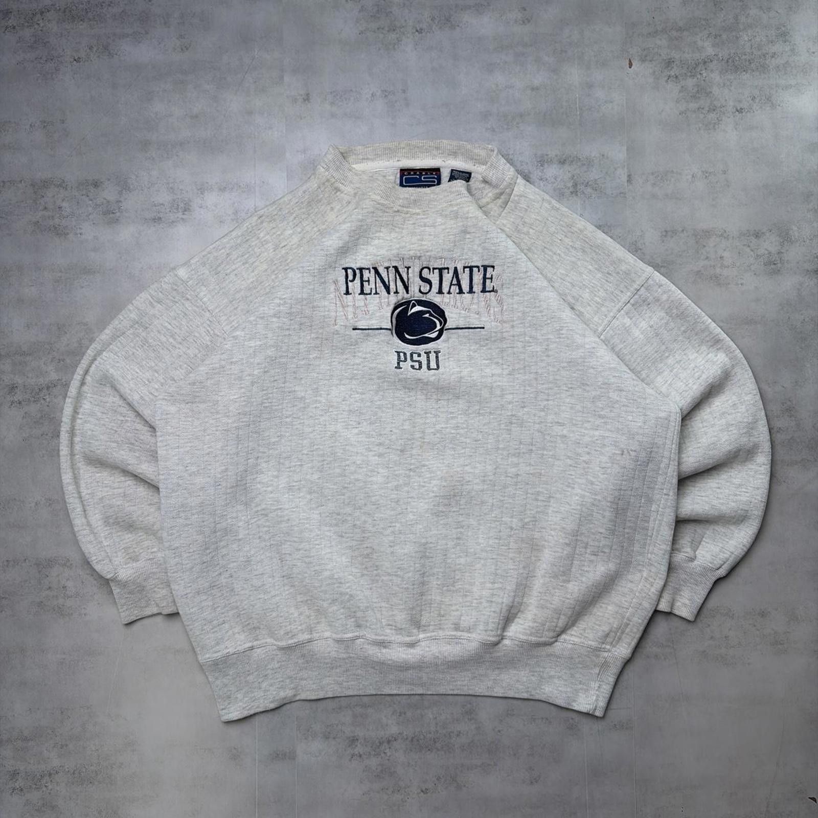 Other Vintage Grey Penn State University College Crewneck Sweater Size US XL / EU 56 / 4 - 1 Thumbnail