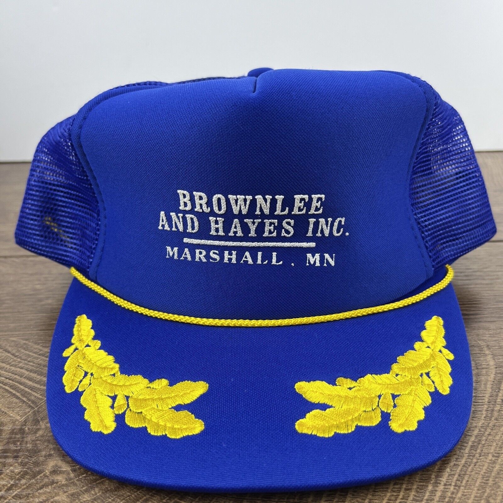 Other Brownlee and Hayes Inc Hat Blue Adjustable Hat Snapback Adul Size ONE SIZE - 4 Thumbnail
