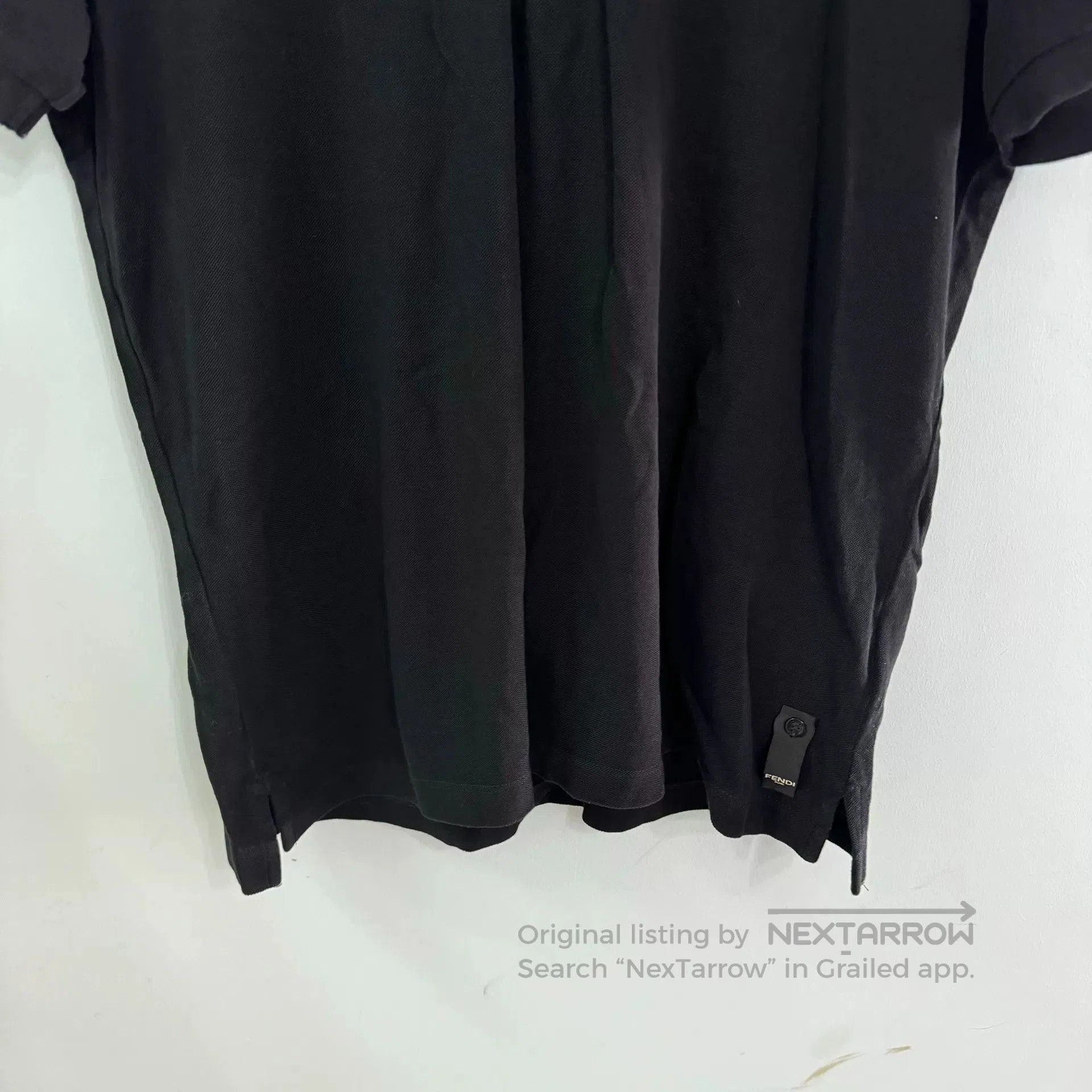 Fendi Fendi Monogram Collar Polo Shirt L. Size US L / EU 52-54 / 3 - 6 Thumbnail