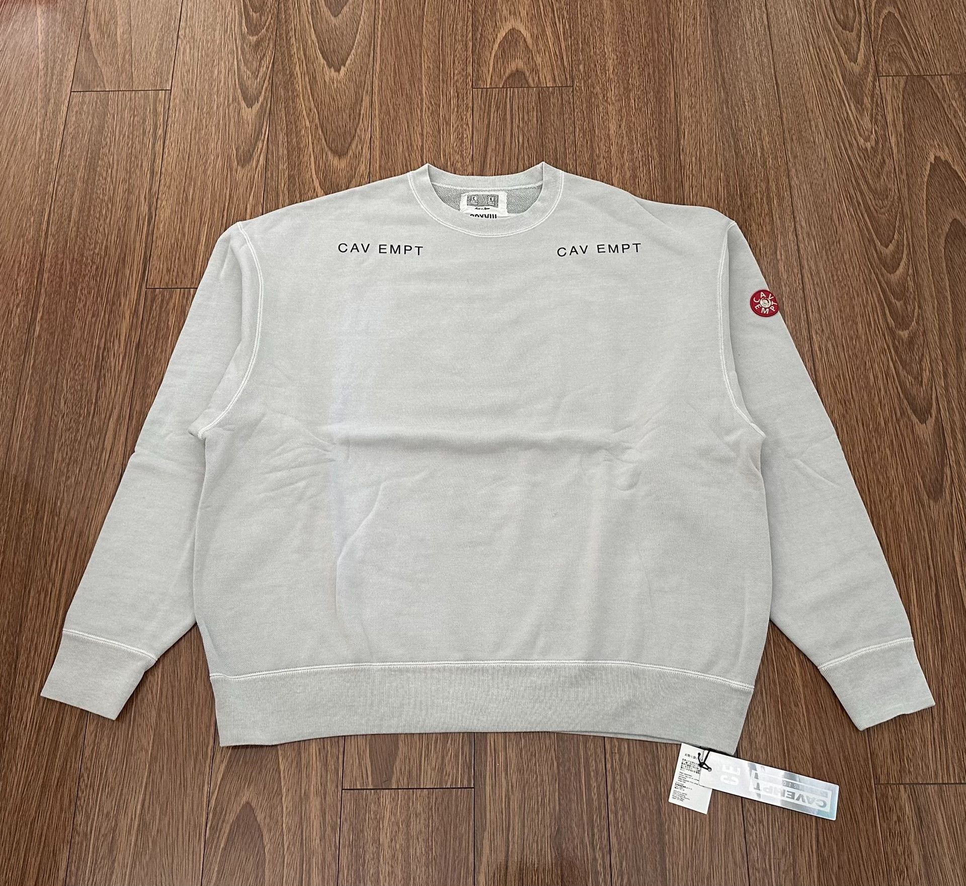 Cav Empt C.E Cav Empt Overdye Crew Neck Sweatshirt Size US XL / EU 56 / 4 - 1 Thumbnail