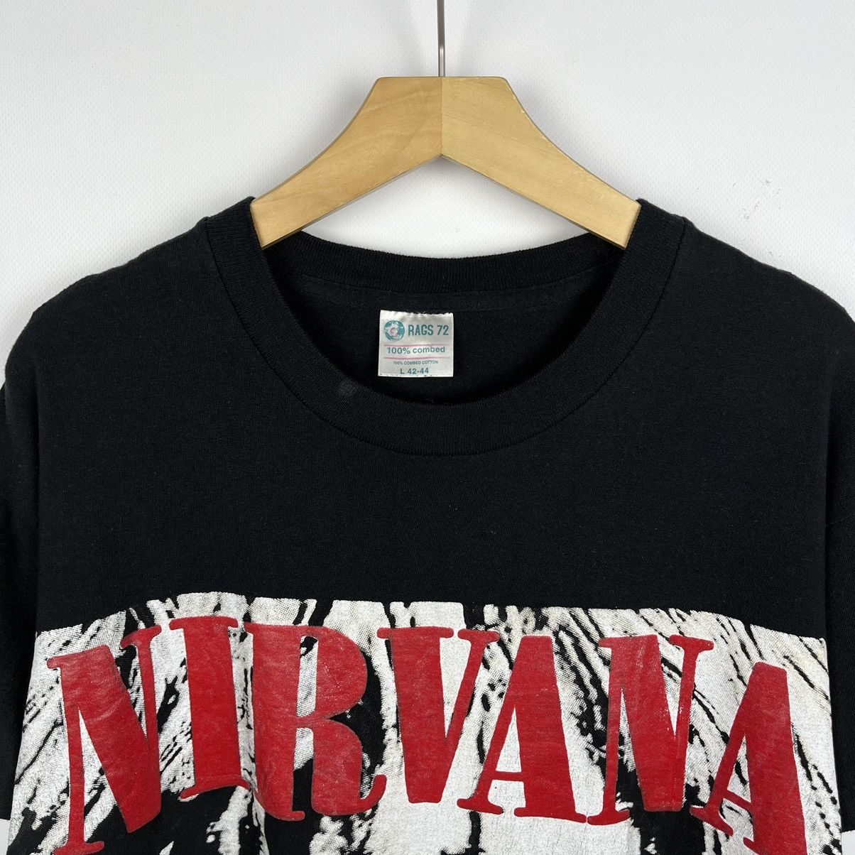 Band Tees Vintage Nirvana In Utero rare All Over Print rock tee 90’s Size US M / EU 48-50 / 2 - 7 Thumbnail