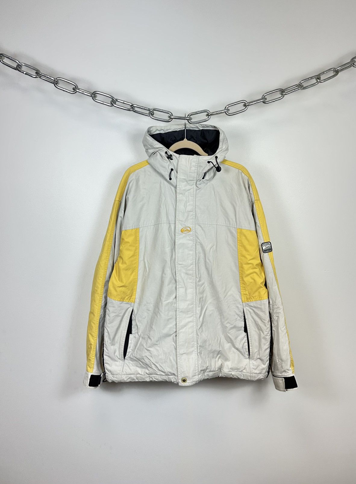 Quiksilver Vintage Quiksilver Gorpcore Shell Ski Snowboarding Jacket Size US L / EU 52-54 / 3 - 1 Thumbnail