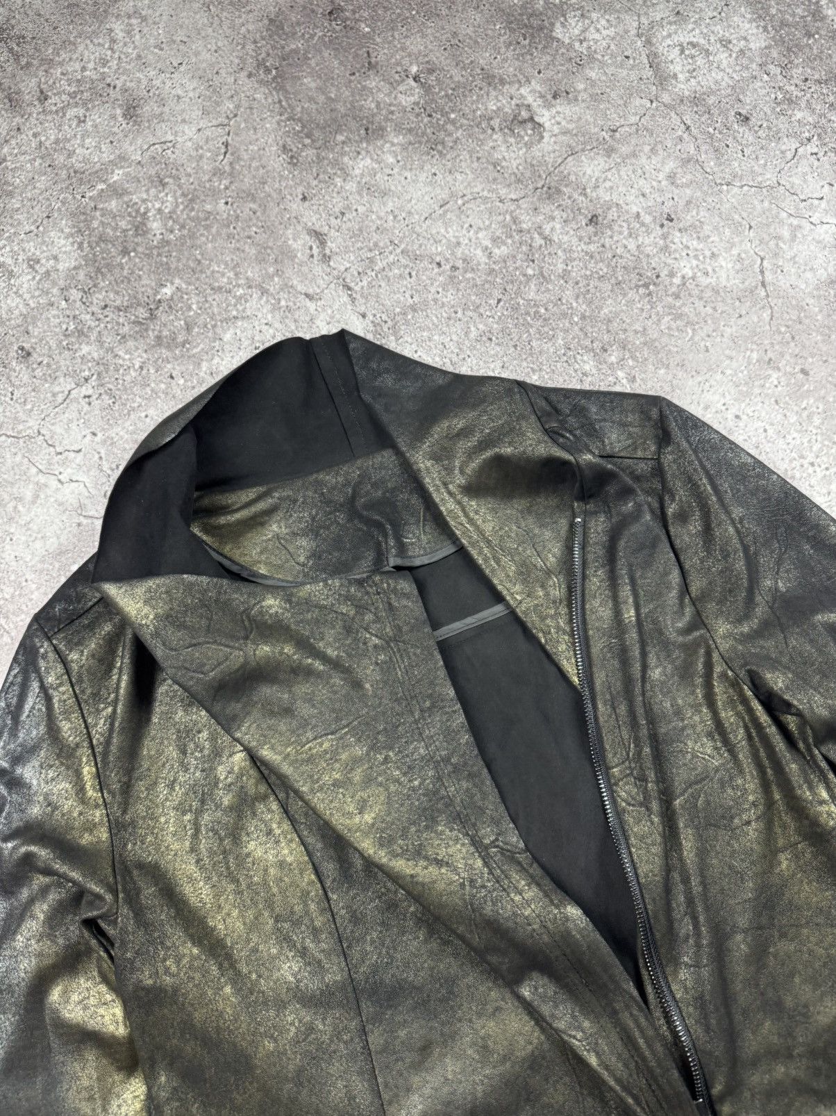 Hysteric Glamour Avant garde Junya Watanabe style opium pattern leather jacke Size US S / EU 44-46 / 1 - 5 Thumbnail