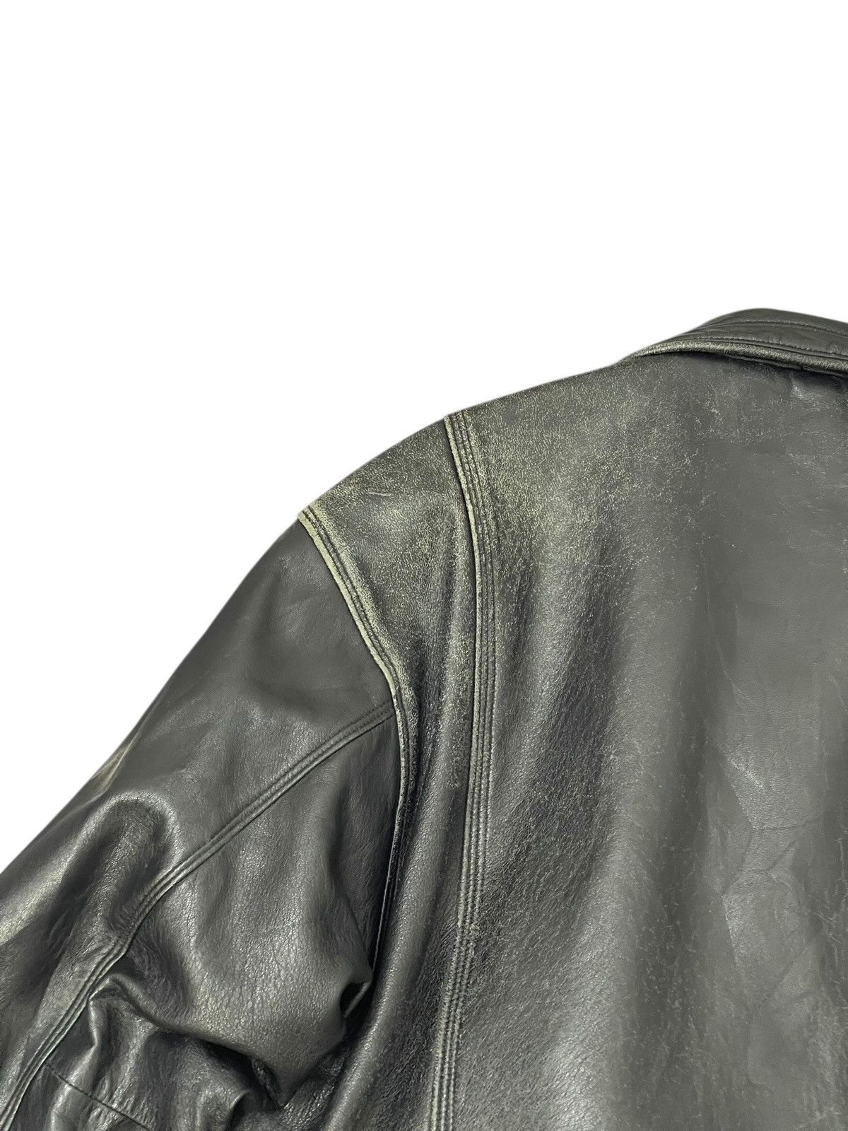 Pierre Balmain Leather Jacket Vtg 90s Pierre Balmain 7🟩2 Size US M / EU 48-50 / 2 - 13 Thumbnail