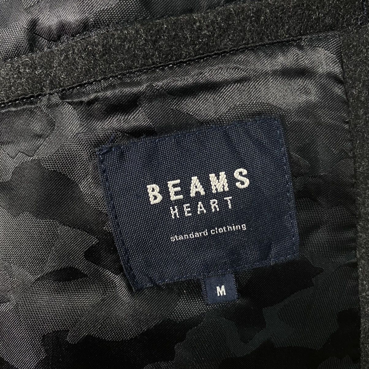 Japanese Brand Wool Long Jacket Overcoat Beams Heart Issey Miyake Size US M / EU 48-50 / 2 - 18 Thumbnail