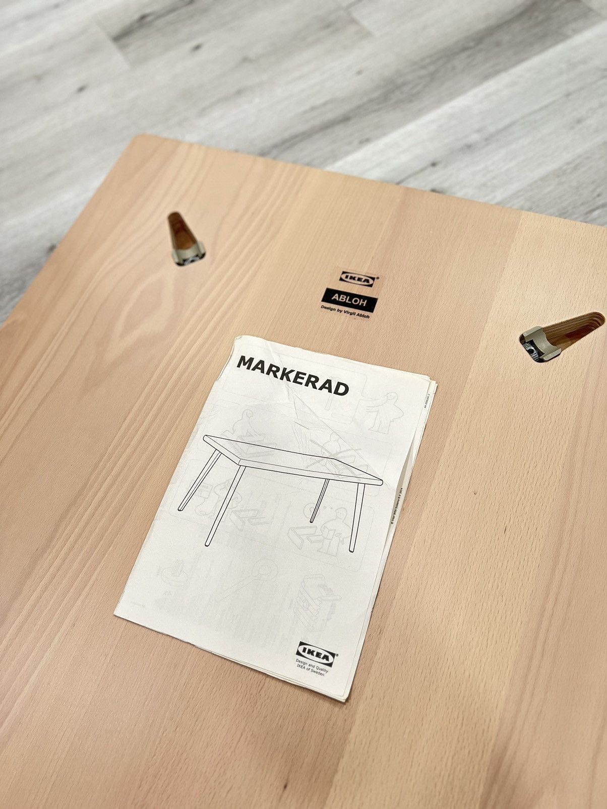 Ikea × Virgil Abloh IKEA Virgil Abloh Markerad Table | Grailed