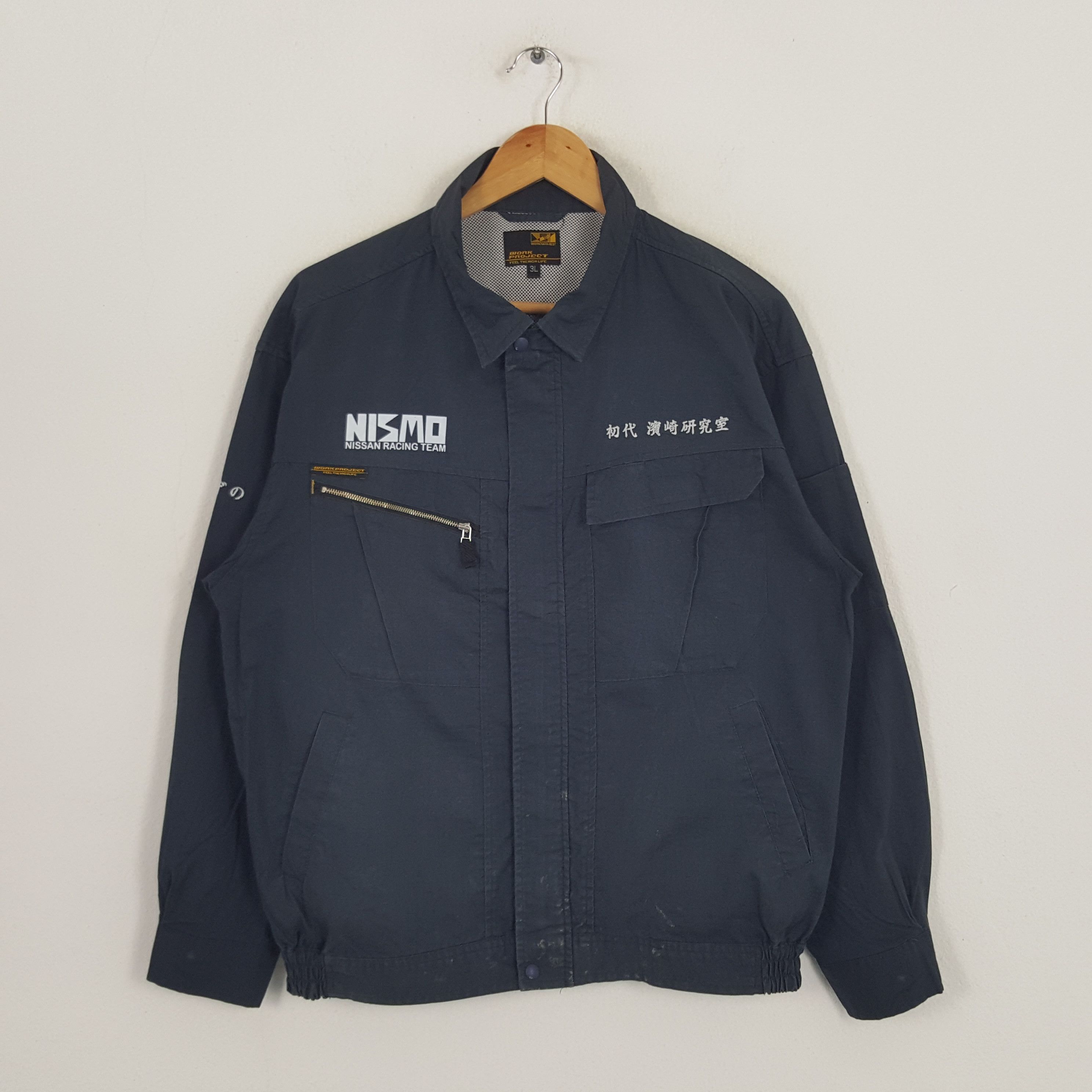 Japanese Brand × Vintage Vintage Nismo Nissan Japanese Racing Team Custom Art Jacket Size US L / EU 52-54 / 3 - 3 Thumbnail