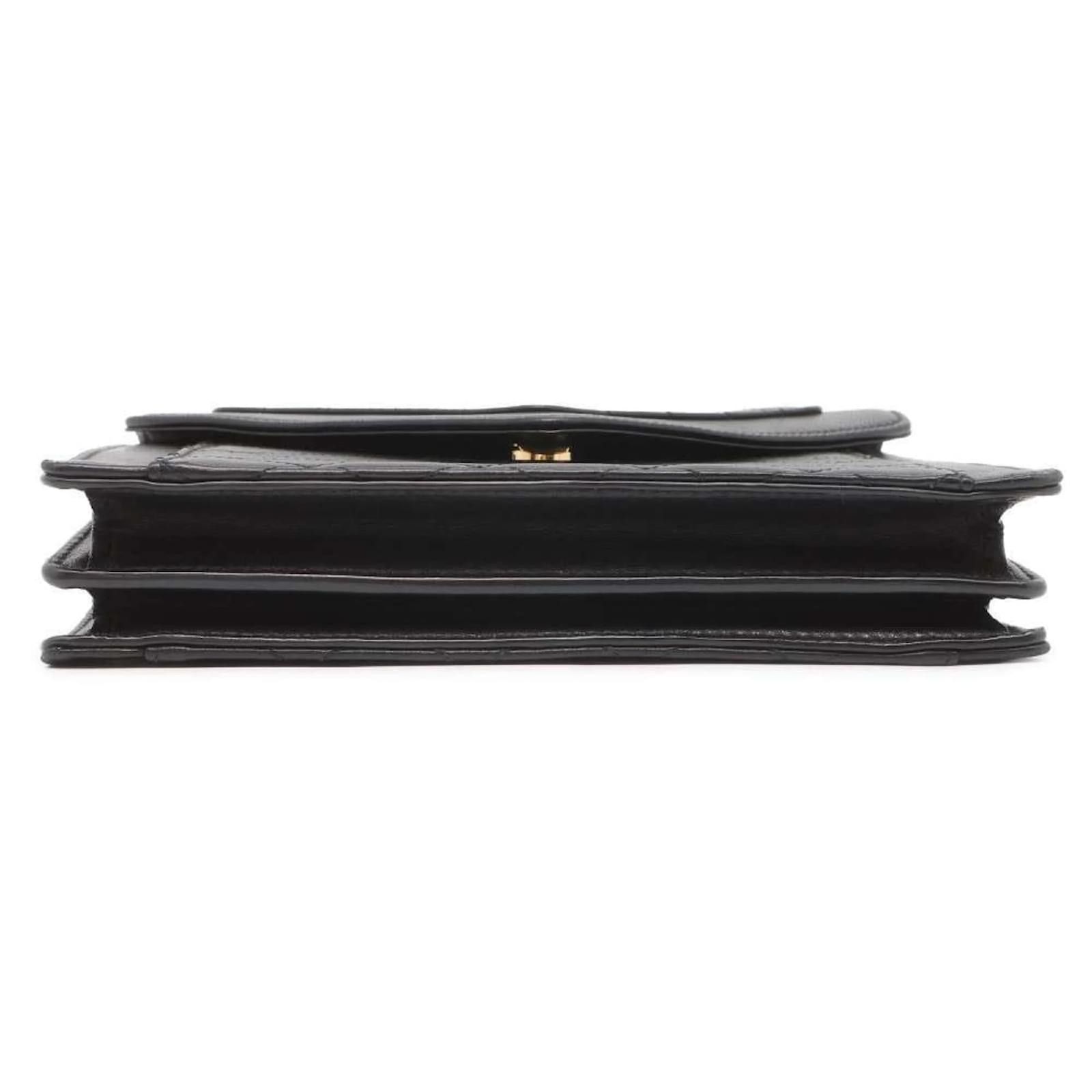 Saint Laurent Paris o1b1hav110924 Size: OS / Mini Gaby Leather Bag in Black Size ONE SIZE - 3 Thumbnail