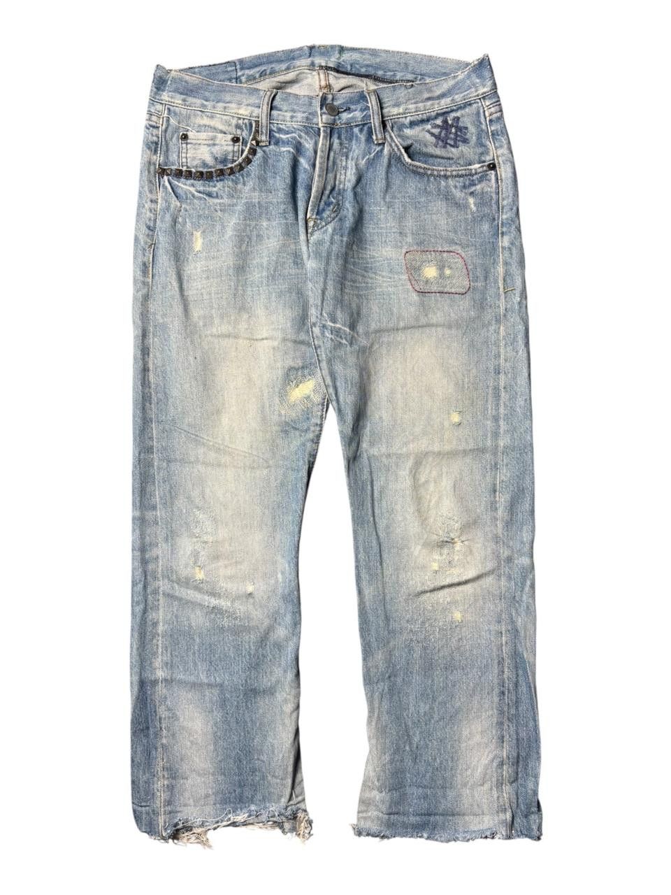Hysteric Glamour × Vintage Hysteric Glamour studded skinny jeans