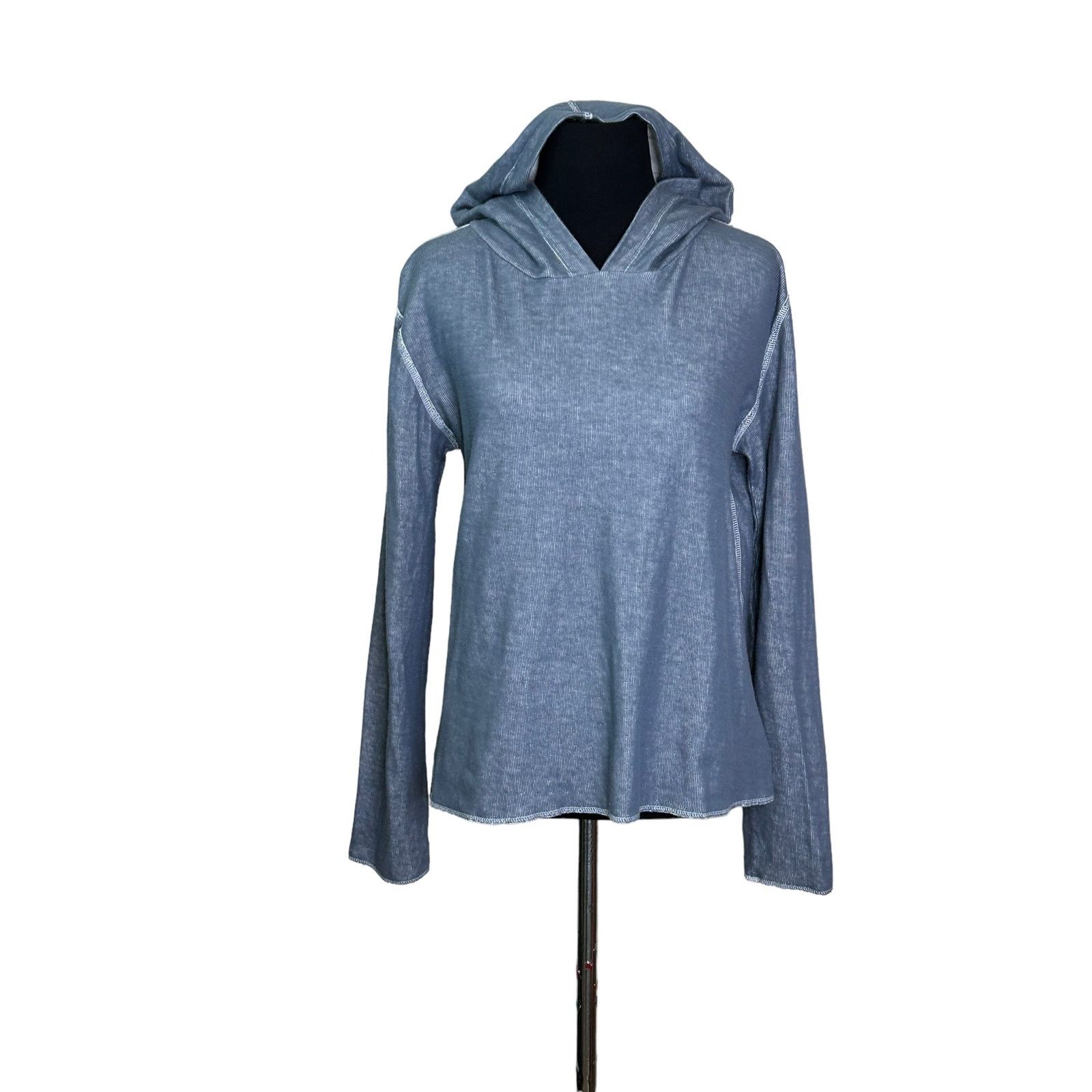 Gap Gap blue long sleeves light hoodie sweatshirt size small Size S / US 4 / IT 40 - 9 Thumbnail