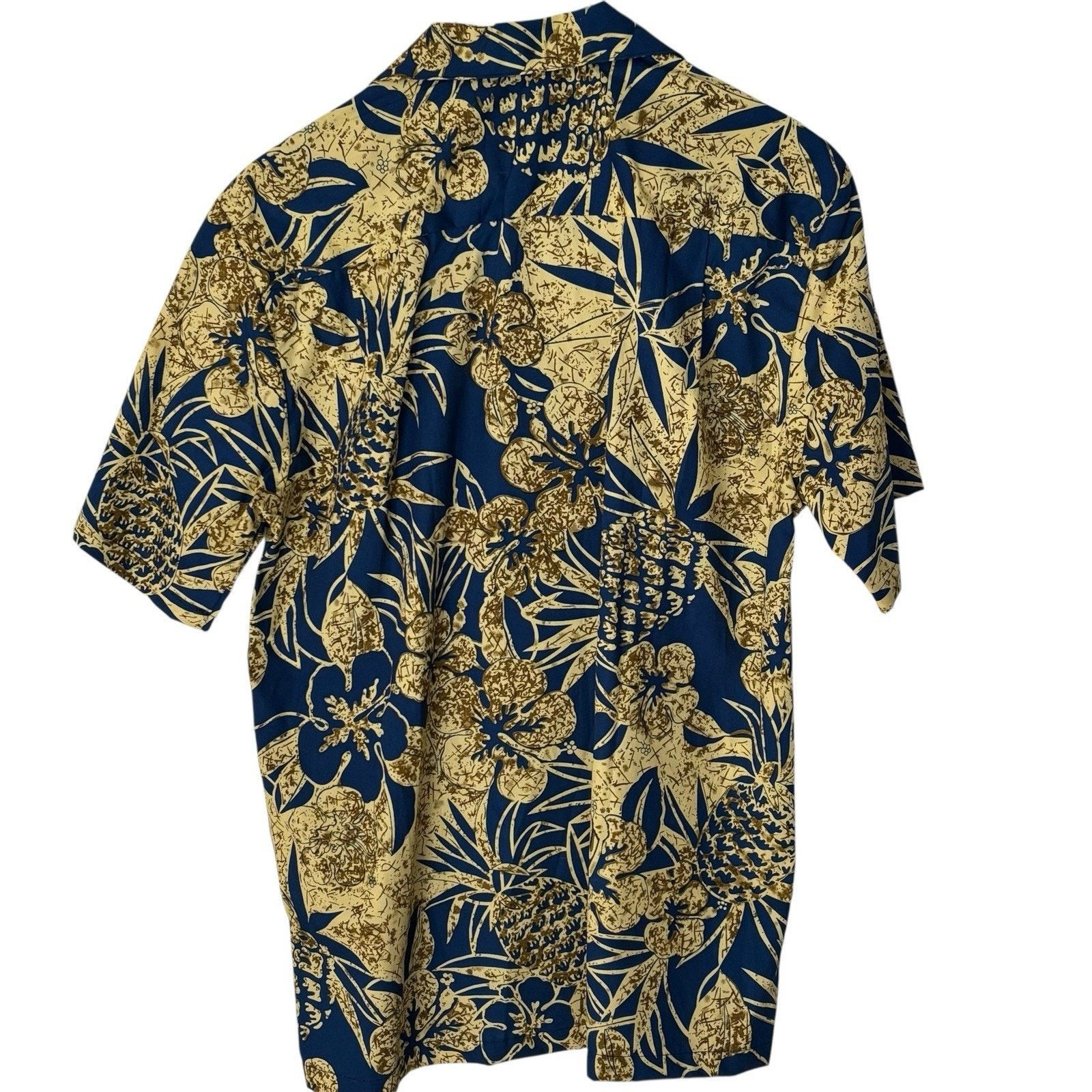 Other Two Palms Hawaiian S/S Button Up Tropical Cotton Men's Small Size US S / EU 44-46 / 1 - 2 Thumbnail