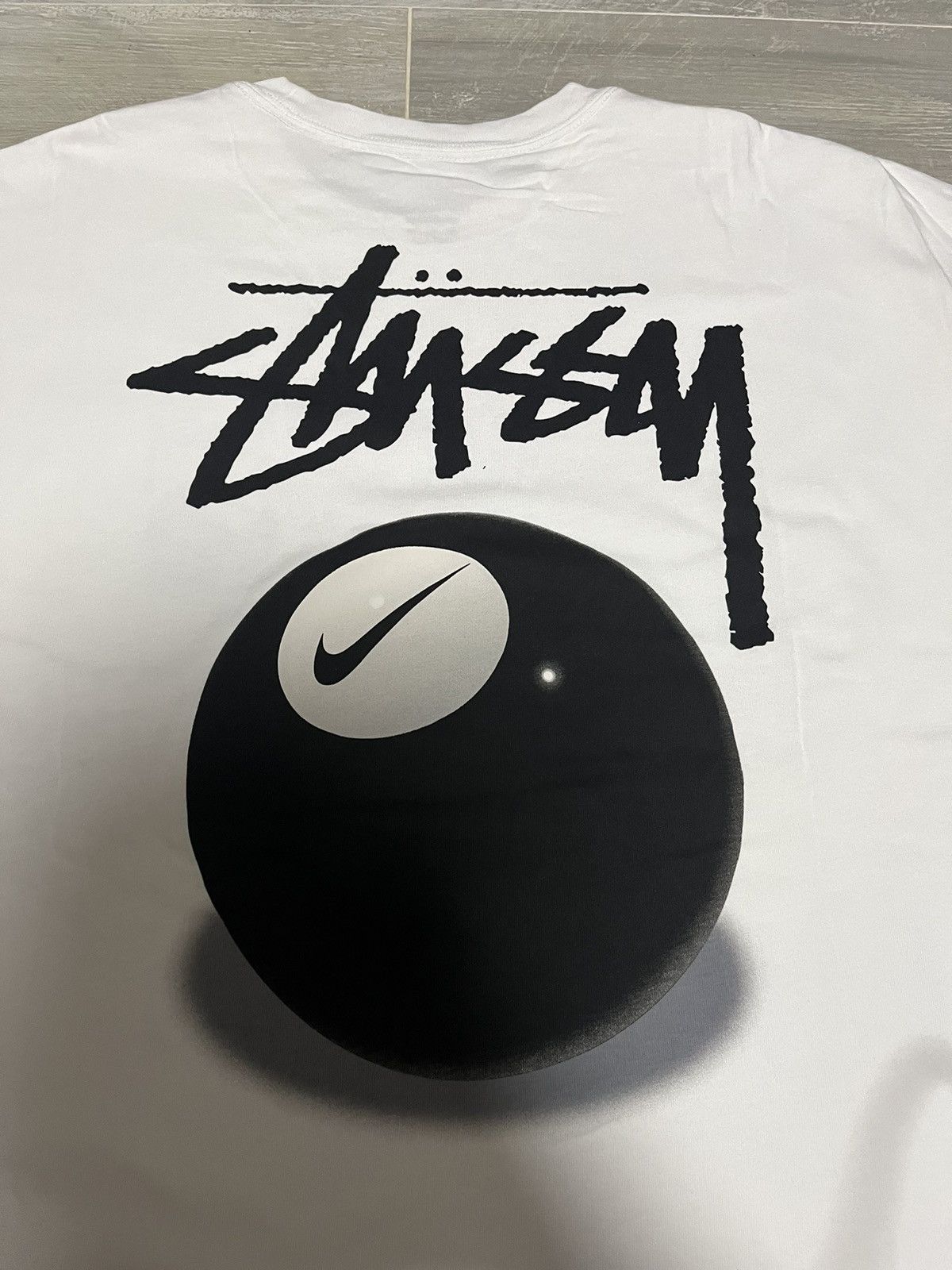 Nike Nike stussy 8 ball tee eight ball supreme palace fuct | Grailed